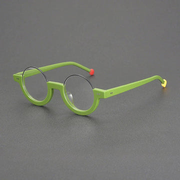 Sinjin Round Acetate Personalized Eyeglasses Frames